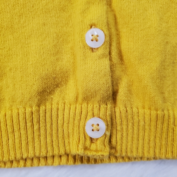 Carter's Yellow Button Up Sweater 💛 - Picture 3 of 7